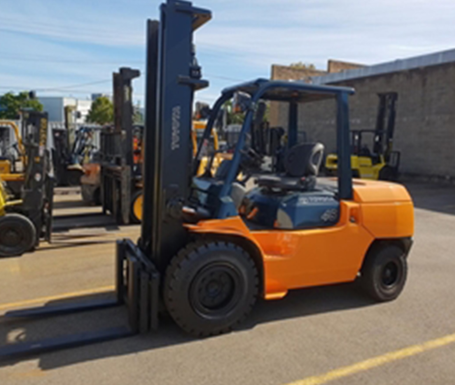 electric diesel and petrol forklifts